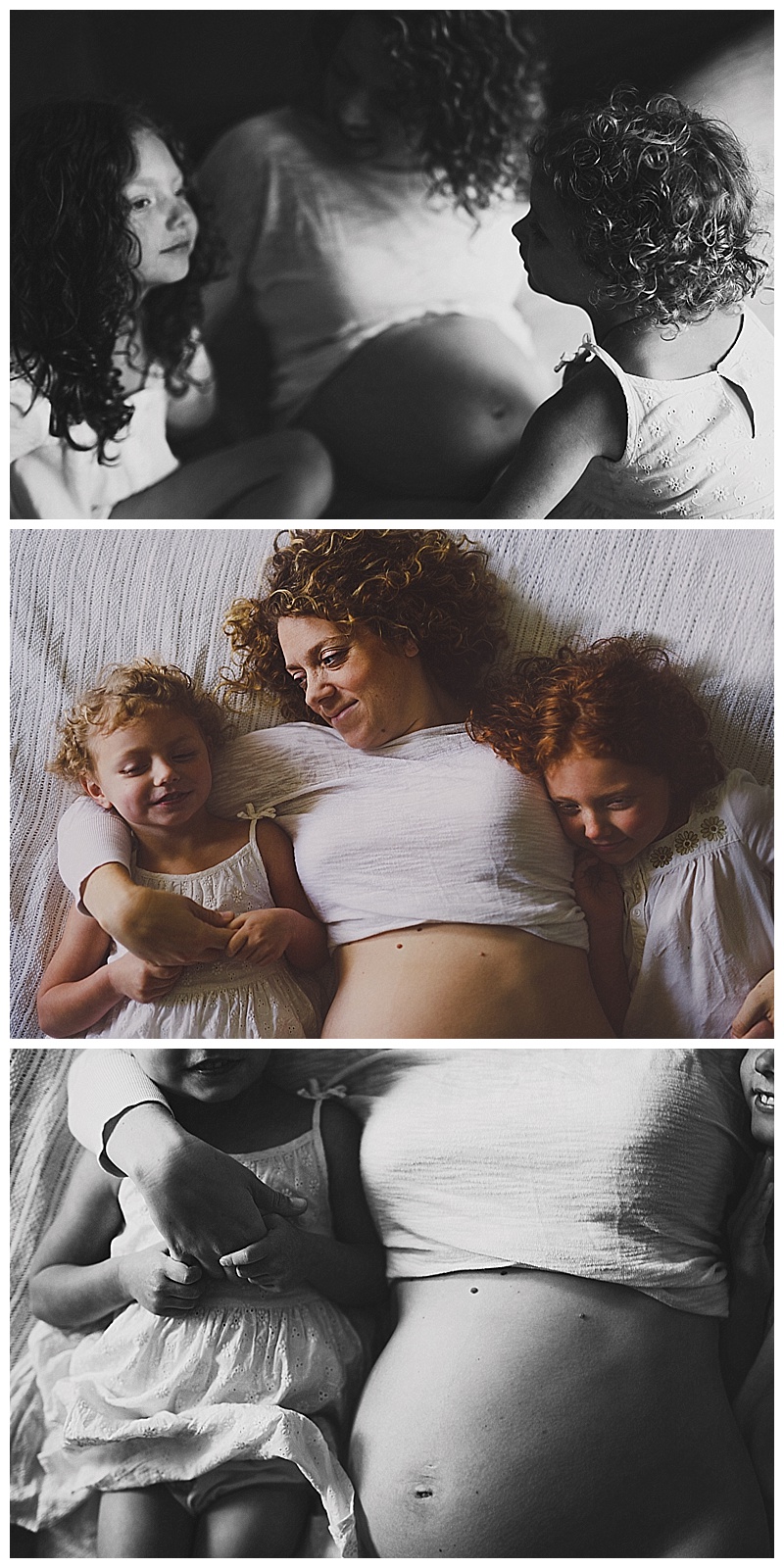 True lifestyle in home maternity session Orange County Photographer Madeleine JL